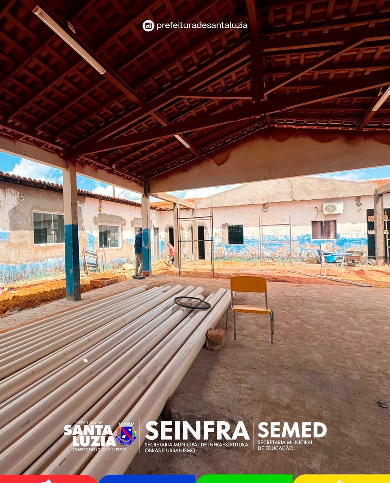 Mais Infraestrutura e valorização da Educação.